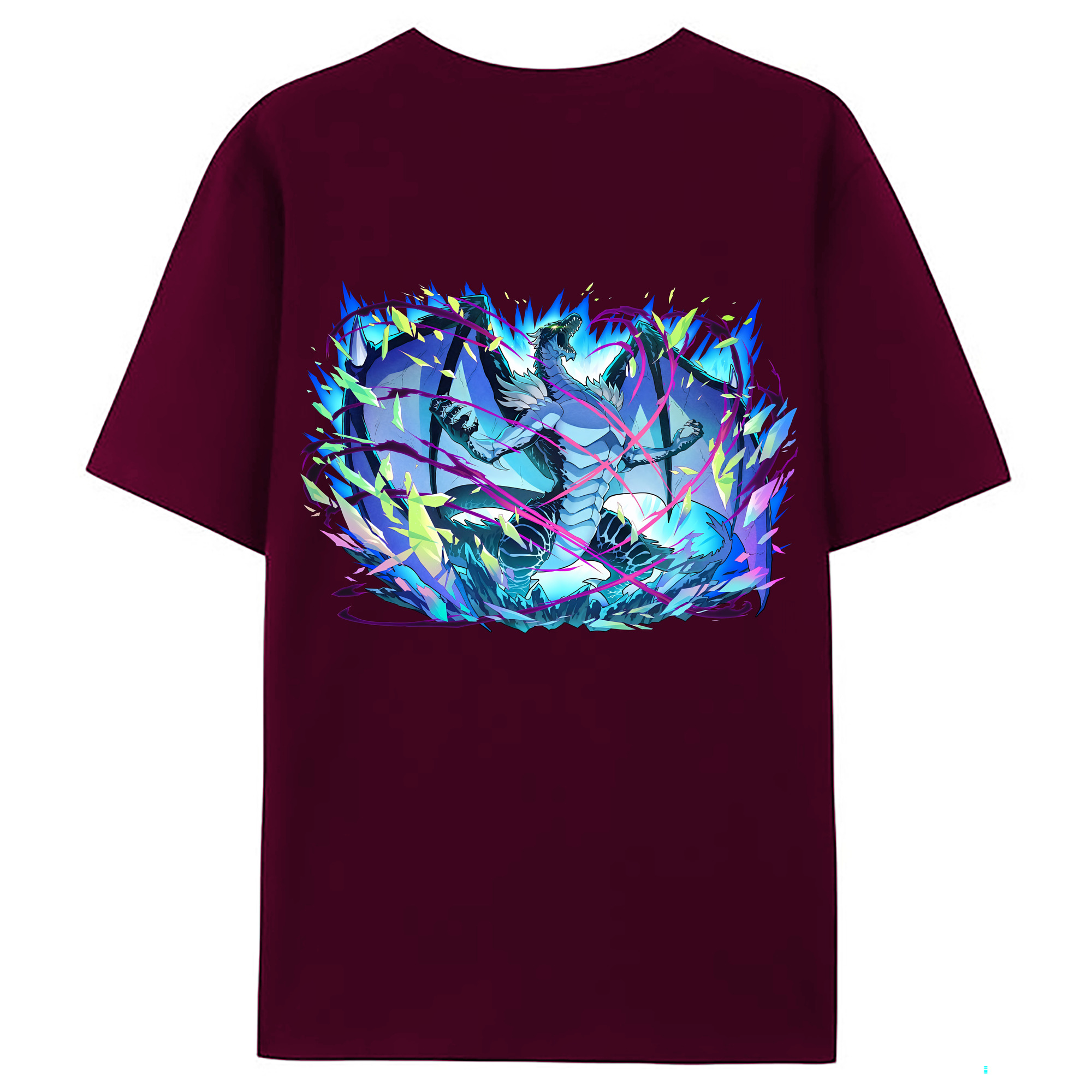 （画像用） 転スラ Regarding Reincarnated to Slime レディース半袖Tシャツ(バックプリント)